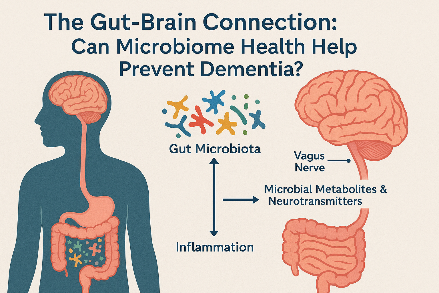 The Gut-Brain Connection: Can Microbiome Health Help Prevent Dementia?