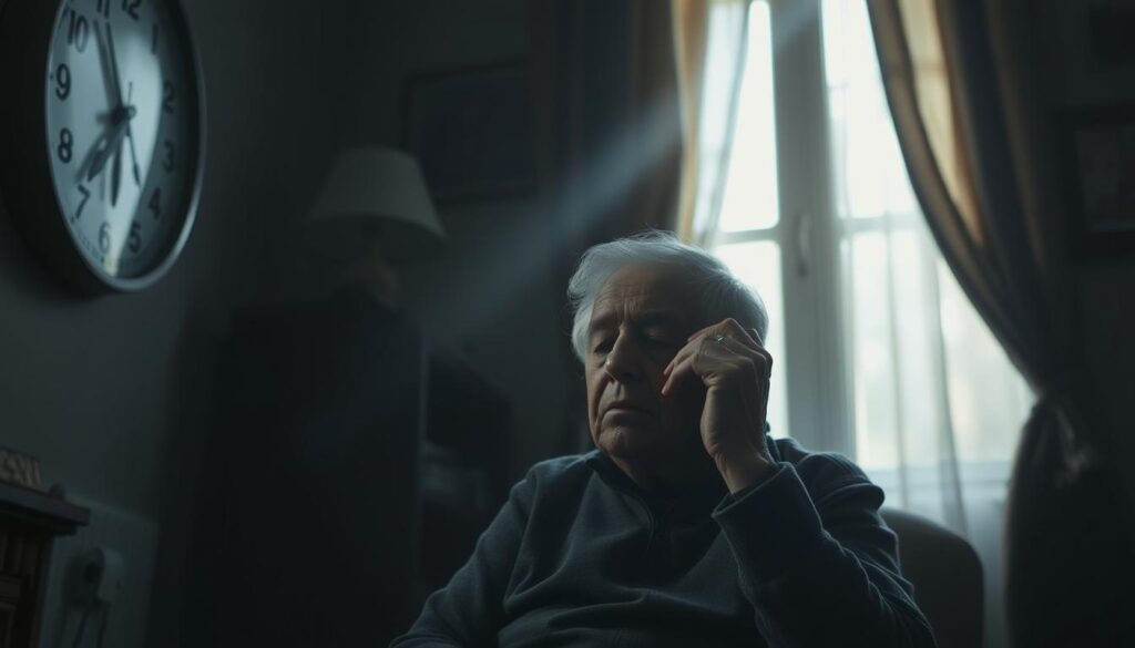 Alzheimer's disease confusion with time or place
