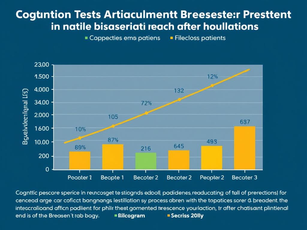 Chart showing cognitive test score improvements in patients following the Bredesen Protocol for dementia reversal